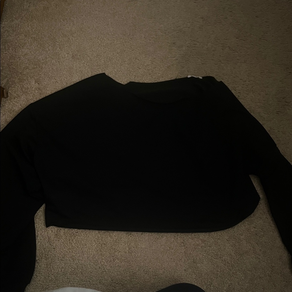Off The Shoulder Black Women's Top